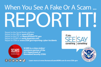 See Something Say Something - Report Scammers!