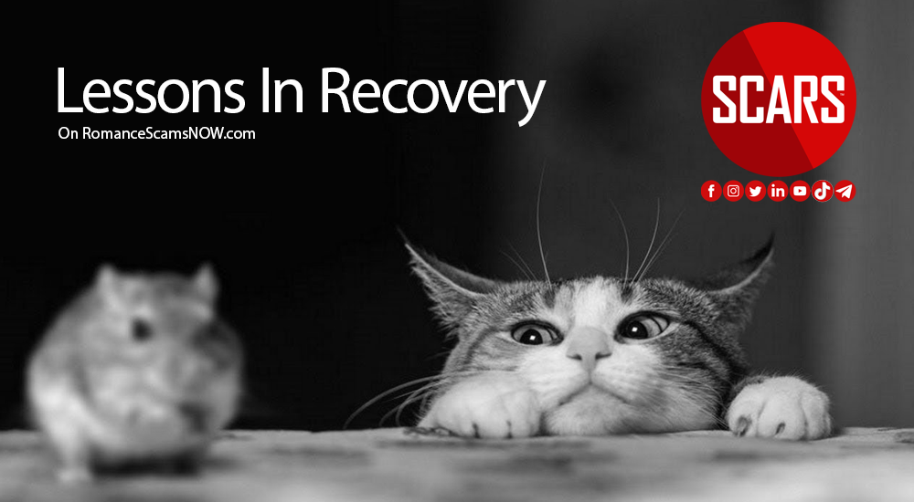 Lessons In Recovery -Scammers & Emotions - Scam Victim Recovery - on RomanceScamsNOW.com