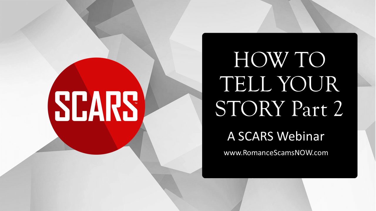 How To Tell Your Story - Part 2
