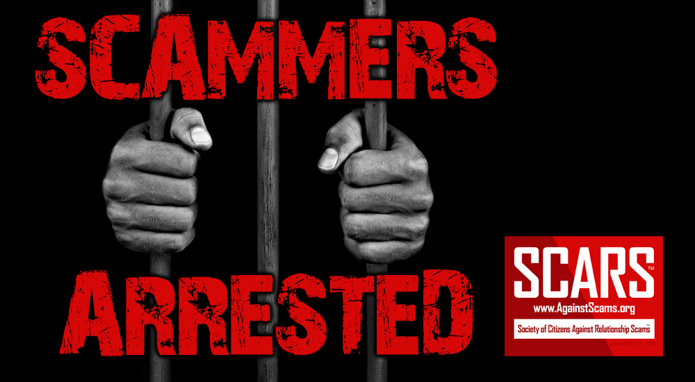 Scammers Arrested & Convicted
