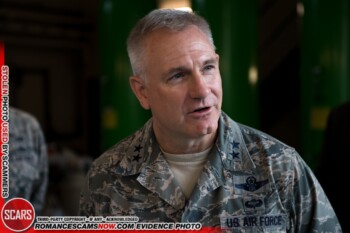 Lt. General Timothy G. Fay - Another Stolen Identity Used To Scam Women 9