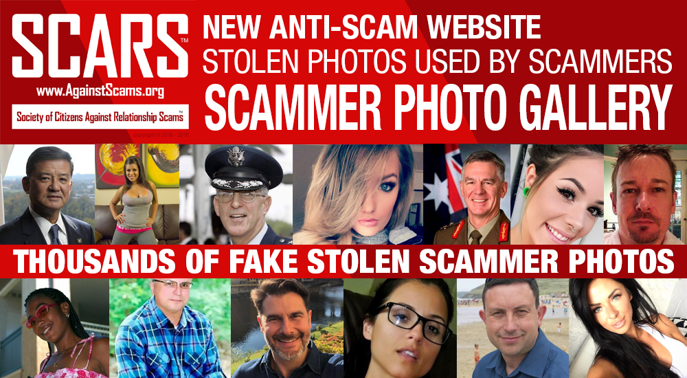 See Stolen Photos Used By Scammers on ScammerPhotos.com