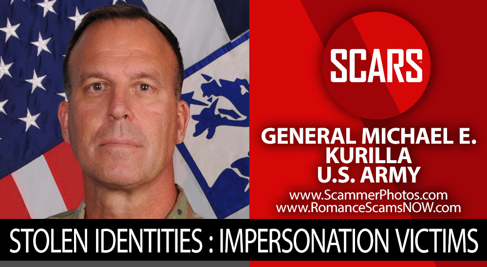 General Michael E. Kurilla - Impersonation Victims - on RomanceScamsNOW.com
