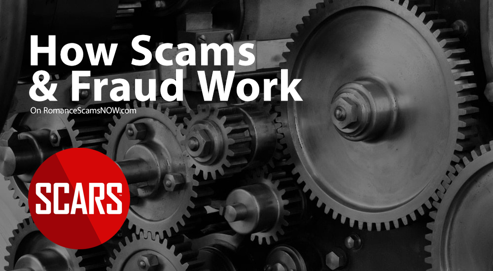 How Scams & Fraud Works - on SCARS RomanceScamsNOW.com