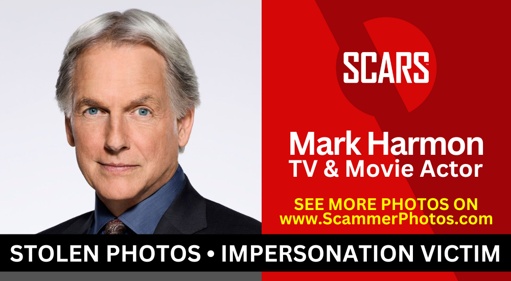 Mark Harmon Impersonation Scam Victim - Stolen Photos Used By Scammers on RomanceScamsNOW.com