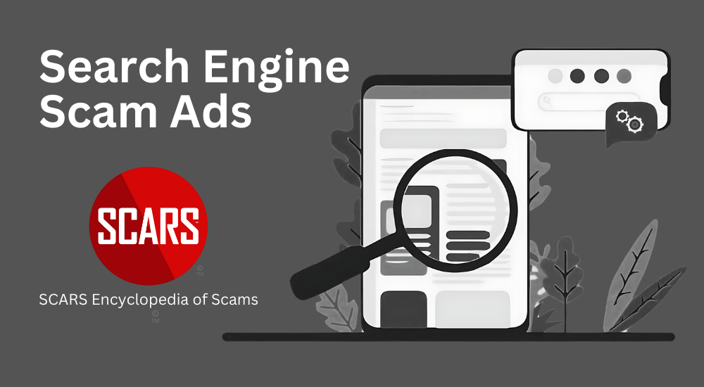 Search Engine Scam Ads - How To Spot And Avoid Them - 2024 - on SCARS Encyclopedia of Scams