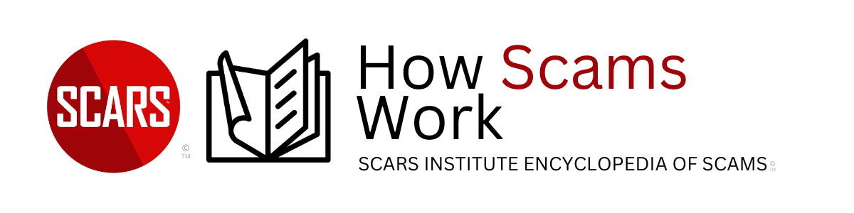 How Scams Work banner 2024 Growth Cave Scam - Business Opportunity Fraud and Credit Repair Scam - 2025 - on the SCARS Institute RomanceScamsNOW.com - the Encyclopedia of Scams™