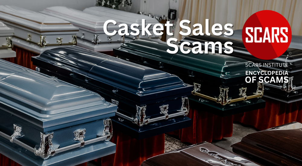 Casket Sales Scams and Funeral Expense Scams - 2024 - on SCARS Institute Encyclopedia of Scams