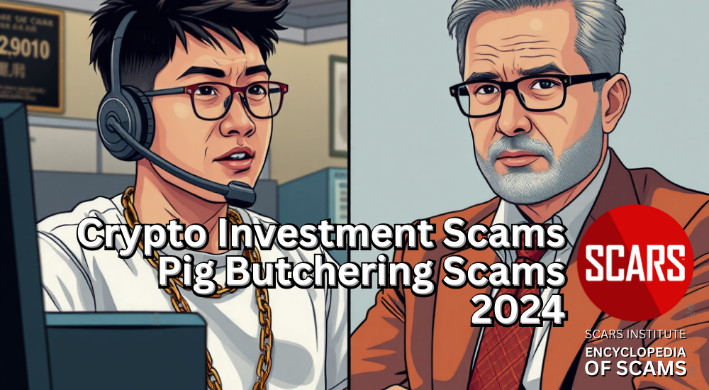 Crypto Investment Scams/Pig Butchering Scams - 2024 - An Overview - on SCARS Institute Encyclopedia of Scams