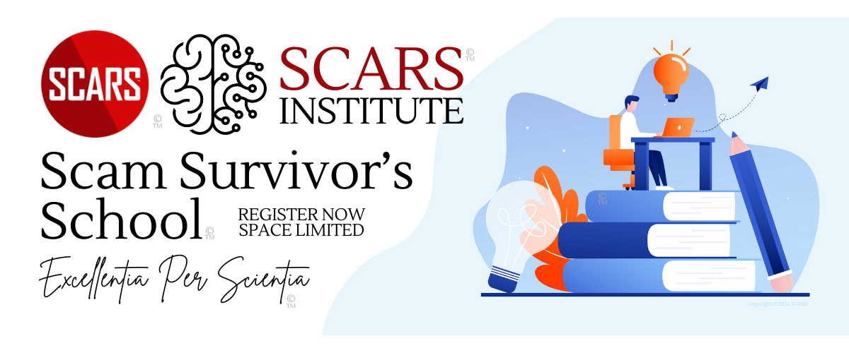 SCARS Institute's FREE Scam Survivors School