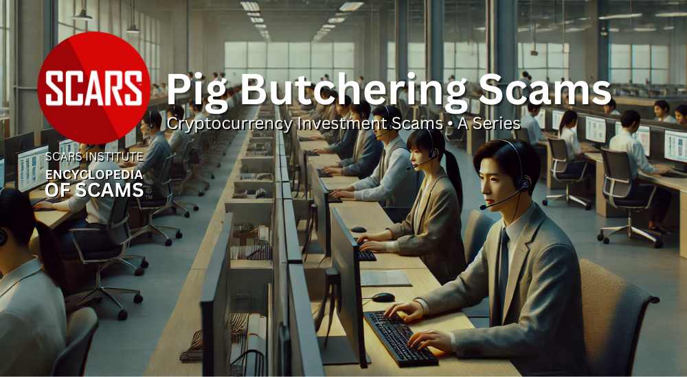 Pig Butchering Scams Sample Script Text - 2024 - on SCARS Institute Encyclopedia of Scams