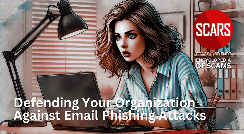 Defending Your Organization Against Email Phishing Attacks - 2024 - on SCARS Institute Encyclopedia of Scams