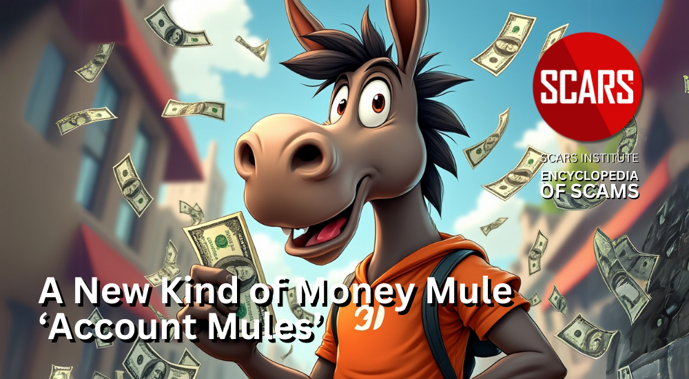 A New Kind of Money Mules - Account Mules - People Willingly Selling Their Identity to Criminals - 2024