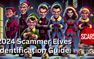 SCARS Institute Christmas 2024 Scammer Elves Identification Guide - on the SCARS Institute RomanceScamsNOW.com - the Encyclopedia of Scams™