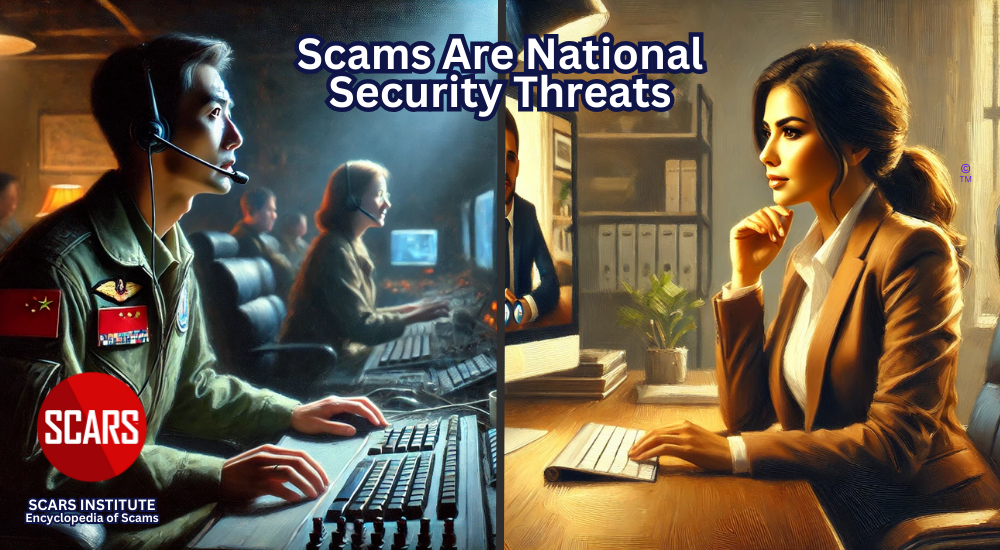 Relationship Scams Represent a Corporate Cybersecurity and National Security Threat Because of Compromised Scam Victims - 2025 - on the SCARS Institute RomanceScamsNOW.com - the Encyclopedia of Scams™