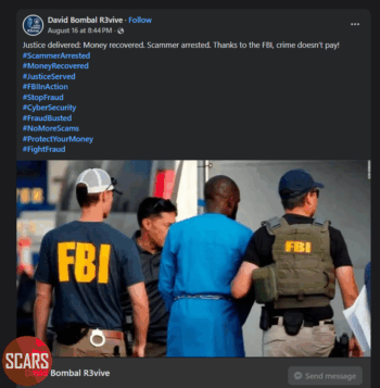 A New Scam - My Photos Money Recovery Scam [Gallery] - 2025 Screenshot 2025 08 23 151705