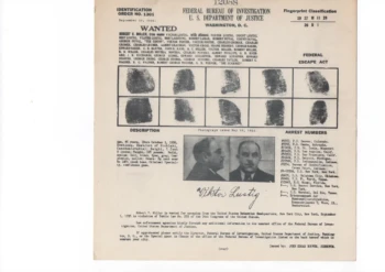 Victor Lustig - The Classic Con Man - 2025 1 fbi wanted fingerprints1
