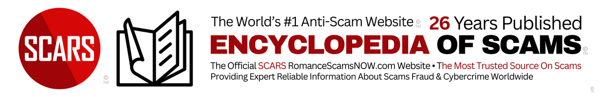 SCARS Institute – Encyclopedia of Scans – World's #1 Anti-Scam Website – Romance Scams NOW Logo