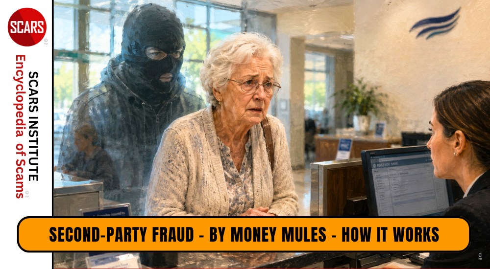 Second-Party Fraud - Financial Fraud - Facilitated By Money Mules - What It Is - How It Works - 2026